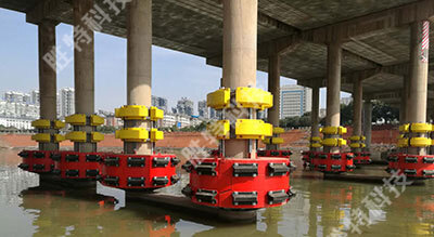 為蒸陽(yáng)大橋訂制安裝的固定式復(fù)合材料橋梁防撞設(shè)施