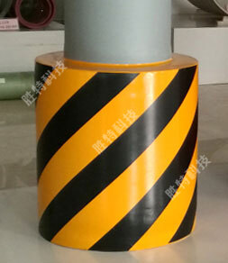 勝特公司生產的柔性復合材料公路橋墩防撞設施